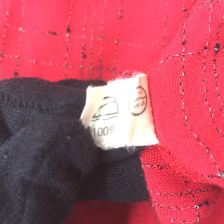  CREAM SODA クリームソーダ カスリ　ロカビリーシャツ 当時物 レッド