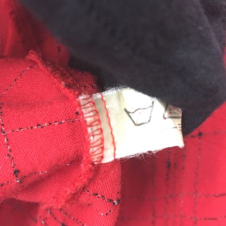  CREAM SODA クリームソーダ カスリ　ロカビリーシャツ 当時物 レッド