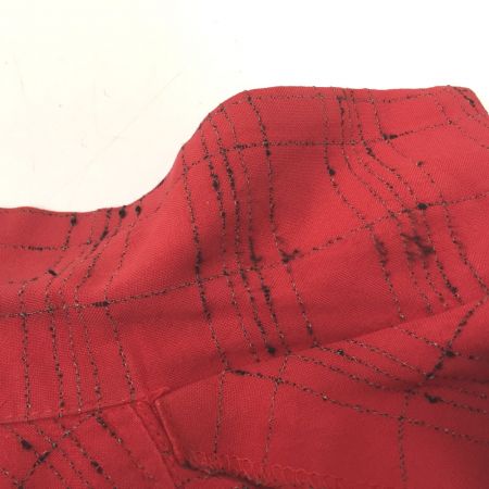  CREAM SODA クリームソーダ カスリ　ロカビリーシャツ 当時物 レッド