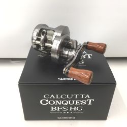 △△ SHIMANO シマノ CALCUTTA CONQUEST  ベイトリール 17ｶﾙｶｯﾀｺﾝｸｴｽﾄBFS HG Bランク