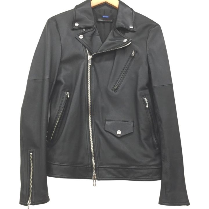 17AW ファッション レザー ライダースジャケット attack the mind