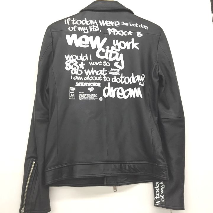 attack the mind 7 ダブルライダースジャケット レザー ライダース