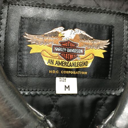  HARLEY-DAVIDSON ハーレーダビッドソン シングルライダースジャケット 40181 ブラック
