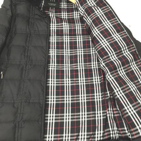  BURBERRY BLACK LABEL バーバリーブラックレーベル ラビットファーダウンジャケット BMP11-902-09 ブラック
