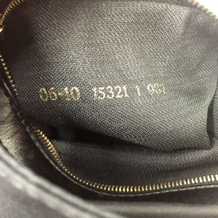  FENDI フェンディ FFロゴ金具 ナイロン×レザーバッグ 15321 ブラック