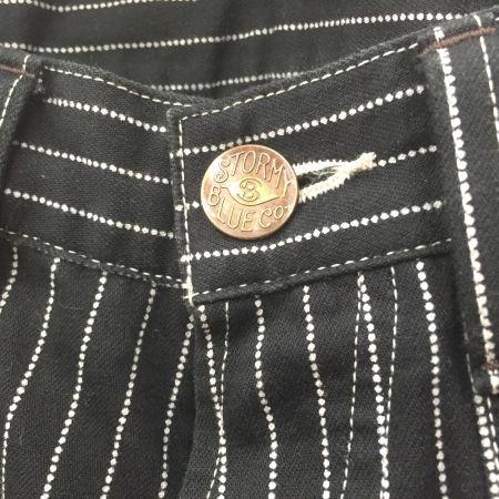  PHERROW'S フェローズ 1930's  ウォバッシュストライプ ワークパンツ 333WP ブラック