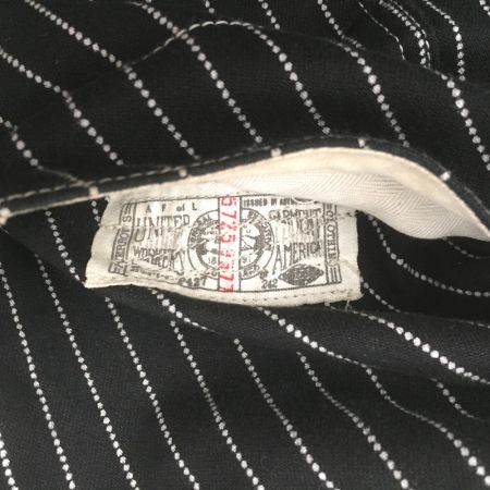  PHERROW'S フェローズ 1930's  ウォバッシュストライプ ワークパンツ 333WP ブラック