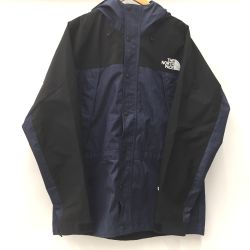 △△ THE NORTH FACE ザノースフェイス マウンテン ライト デニム ジャケット ナイロン NP12032 ネイビー x ブラック Aランク