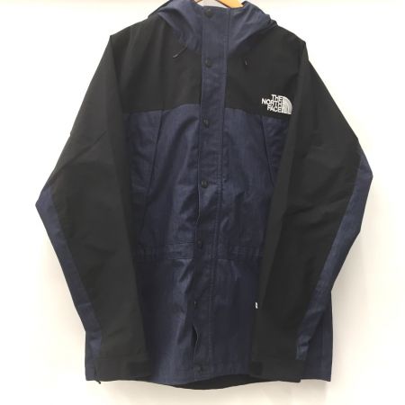  THE NORTH FACE ザノースフェイス マウンテン ライト デニム ジャケット ナイロン NP12032 ネイビー x ブラック