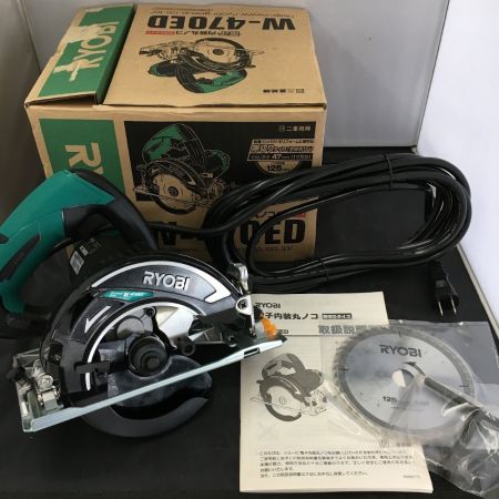  RYOBI リョービ 125mm 電子内装 丸ノコ  W-470ED