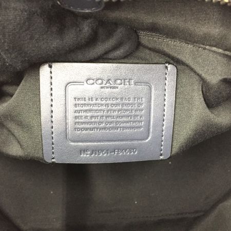 COACH コーチ ベケット ビジネス トート ショルダー紐欠品 F84630 ネイビー