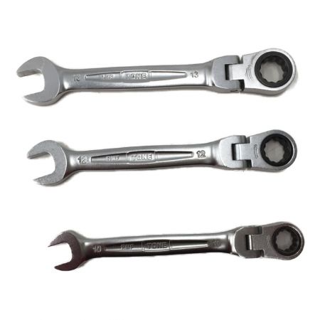  TONE トネ 首振り　ラチェットレンチ　 メガネレンチ　９点セット