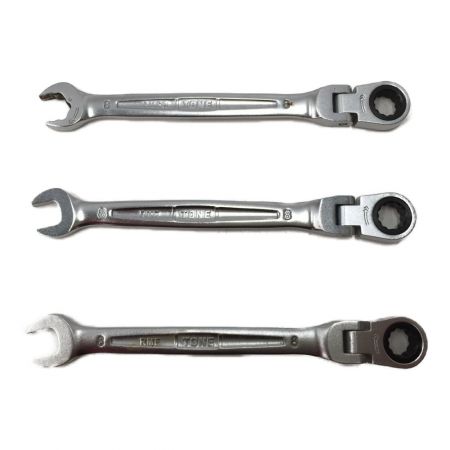  TONE トネ 首振り　ラチェットレンチ　 メガネレンチ　９点セット