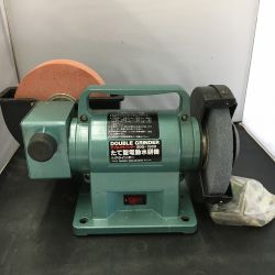 △△ 新興製作所 SHINKO ダブルグラインダー たて型電動水研機＆グラインダー SDG-150H Bランク