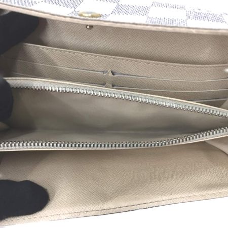  LOUIS VUITTON ルイヴィトン ダミエアズール  ポルトフォイユサラ イニシャル有 N61735