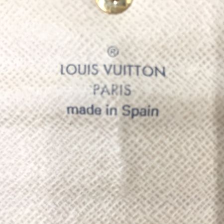  LOUIS VUITTON ルイヴィトン ダミエアズール  ポルトフォイユサラ イニシャル有 N61735