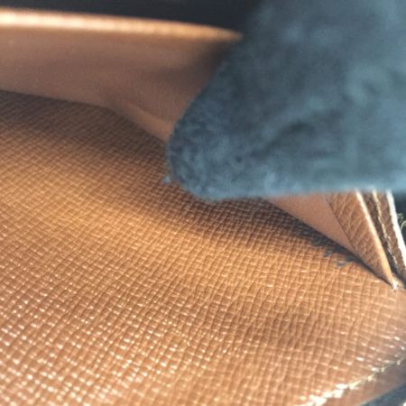  LOUIS VUITTON ルイヴィトン モノグラム ポルトモネ ジップ ラウンドファスナー M61727 ブラウン