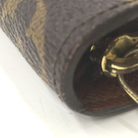  LOUIS VUITTON ルイヴィトン モノグラム ポルトモネ ジップ ラウンドファスナー M61727 ブラウン
