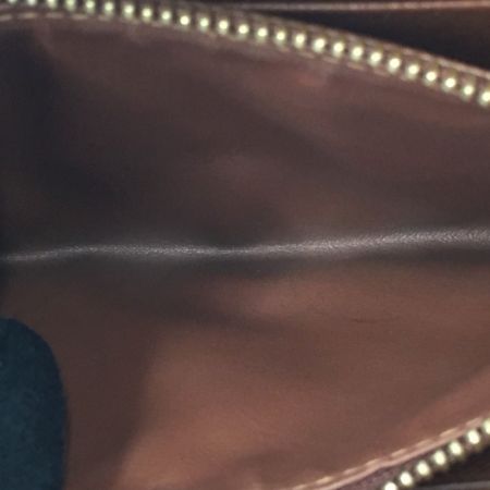  LOUIS VUITTON ルイヴィトン モノグラム ポルトモネ ジップ ラウンドファスナー M61727 ブラウン
