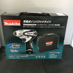 △△ MAKITA マキタ 充電式インパクトドライバ 10.8V TD090DWSPW Sランク