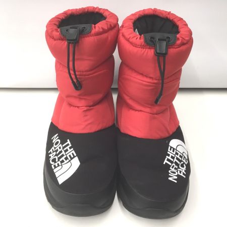  THE NORTH FACE ザノースフェイス ヌプシ ダウンブーティ NF51877 レッド×ブラック