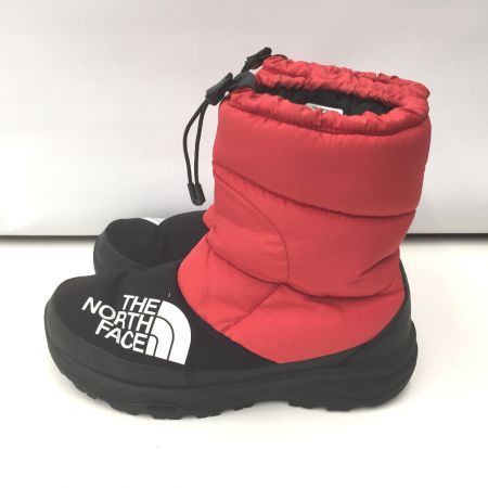  THE NORTH FACE ザノースフェイス ヌプシ ダウンブーティ NF51877 レッド×ブラック