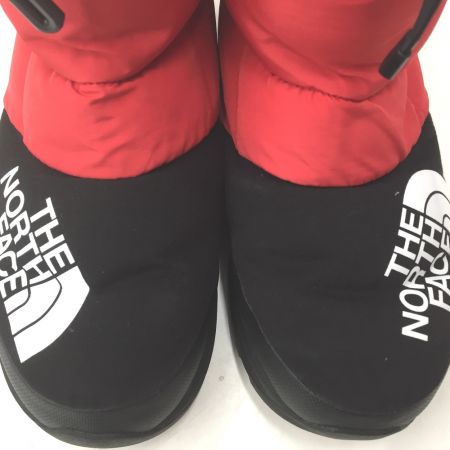  THE NORTH FACE ザノースフェイス ヌプシ ダウンブーティ NF51877 レッド×ブラック