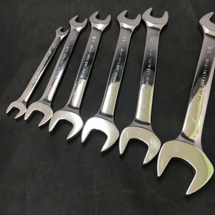 KTC ケーティーシー ネプロス nepros 両口スパナ6本セット NM2 - 中古