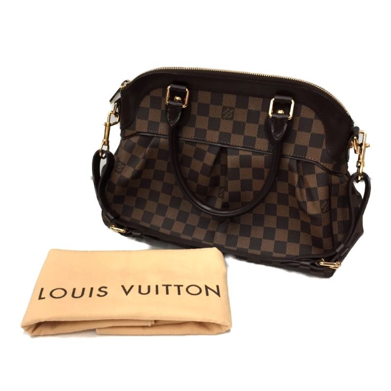 中古】 LOUIS VUITTON ルイヴィトン ダミエ トレヴィ PM N51997