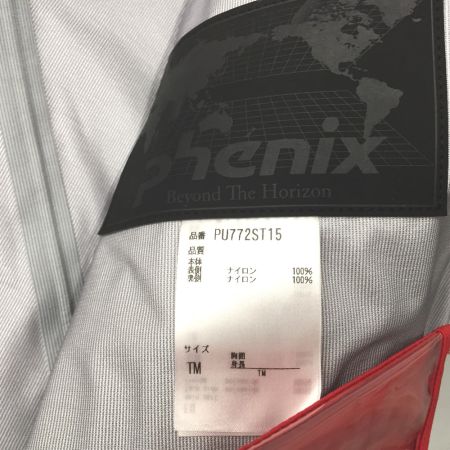 PHENIX フェニックス JAPAN 17FW SHELL JKT TMサイズ PU772ST15 レッド