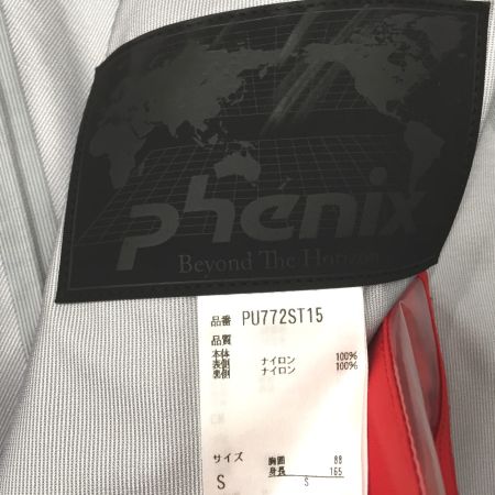  PHENIX フェニックス  JAPAN 17FW SHELL JKT Sサイズ PU772ST15 レッド