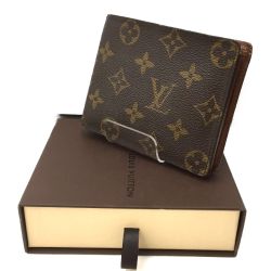 △△ LOUIS VUITTON ルイヴィトン モノグラム ポルトフォイユフロリン 2つ折り財布 M60026 Bランク