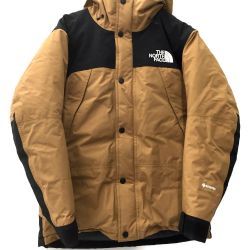 △△ THE NORTH FACE ザノースフェイス マウンテンダウンジャケット Mサイズ ND91930 ベージュ Aランク