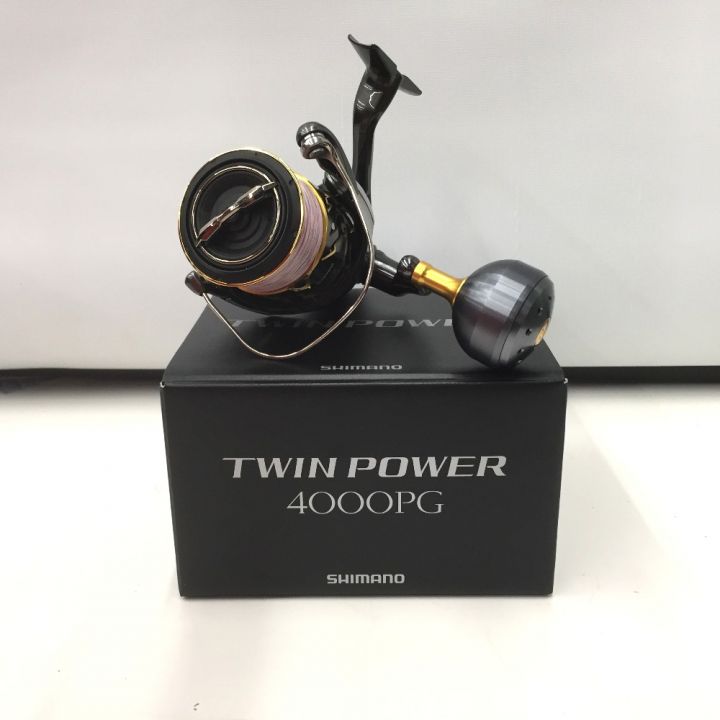 SHIMANO シマノ リール 20 TWIN POWER 4000PG - 中古 - なんでも