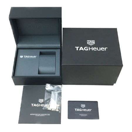 TAG HEUER タグホイヤー カレラ キャリバー スケルトン クロノグラフ  箱コマ付 CBG2010 ブラック