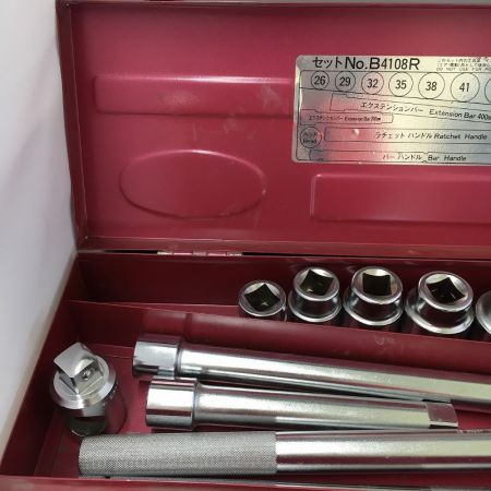  KTC ケーティーシー ソケットレンチセット B4108R