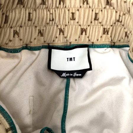  TMT ティーエムティー ベロア セットアップ 総ロゴ Lサイズ  ベージュ
