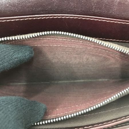  FENDI フェンディ ズッカ柄 長財布 レザー×キャンバス ブラウン