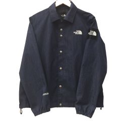 △△ THE NORTH FACE ザノースフェイス デニム コーチ ジャケット GORE-TEX NP12042 ネイビー Aランク