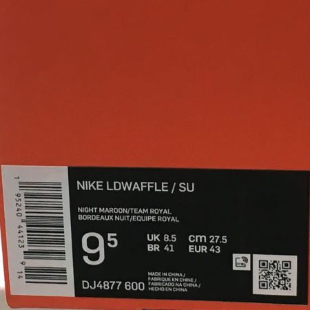  NIKE ナイキ アンダーカバー×サカイ ナイト マルーン DJ4877-600 ブルー