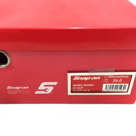  Snap-on スナップオン ハイカット安全靴 26cm BWL6460SH26 ブラック