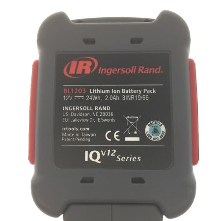  INGERSOLL RAND コードレス ラチェットレンチ  BL1203 12v（バッテリー・充電器付属）