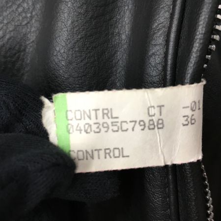  BRANDED GARMENTS ブランデッドガーメンツ シングルライダースジャケット インナー付  ブラック