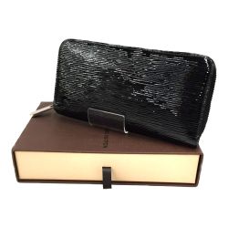 △△ LOUIS VUITTON ルイヴィトン エピ エレクトリック ラウンドファスナー長財布 キズ汚れべたつきあり M6007N ブラック Cランク