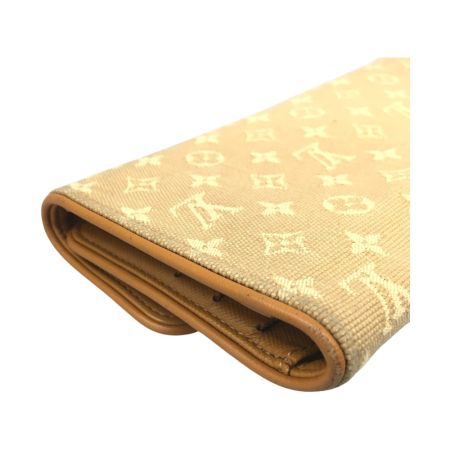  LOUIS VUITTON ルイヴィトン モノグラムミニ ポルトトレゾール インターナショナル M92444