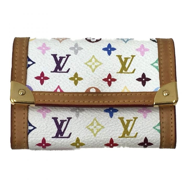 LOUIS VUITTON ルイヴィトン モノグラム マルチカラー ポルトモネ プラ M92657｜中古｜なんでもリサイクルビッグバン