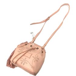 △△ Dakota ダコタ ショルダーバッグ CERAMIKA セラミカ ライトピンク Aランク