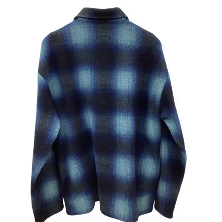 Supreme シュプリーム メンズ ブルゾン フリースシャツ 20AW Shadow Plaid Fleece Shirt  SIZE M ブルー