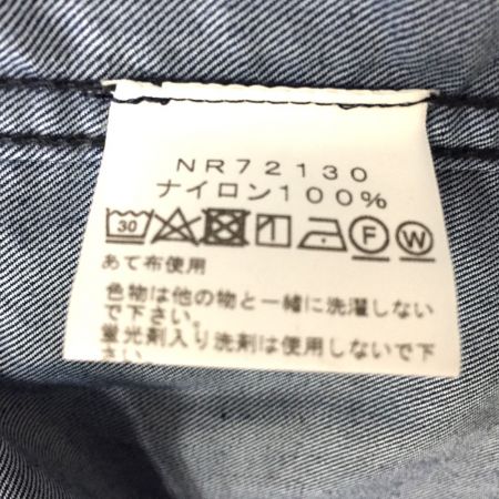  THE NORTH FACE ザノースフェイス ロングスリーブナイロンデニムヌプシシャツ NR72130 ネイビー