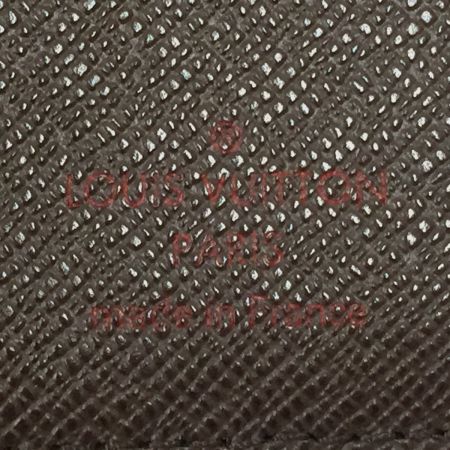  LOUIS VUITTON ルイヴィトン 財布 ダミエ ポリトフォイユ・ブラザ N60017 ブラウン